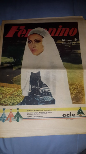Suplemento Femenino Del Diario (la Mañana) Del 26/12/1971