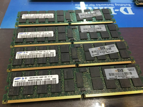 Imagem 3 de 6 de Memoria Ecc Reg 4gb Pc2-6400p Hp 499277-061 M393t5160qza