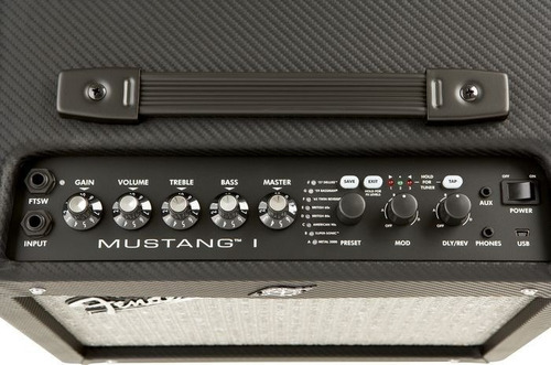 Amplificador Fender Mustang I De Guitarra Eléctrica 20 Watts