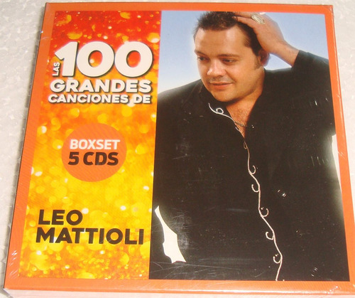 Leo Mattioli 100 Grandes Canciones Boxset 5 Cd Sellado Kktus