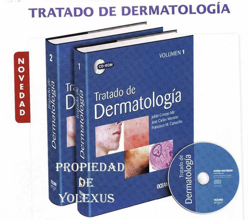 Libro De Medicina Tratado De Dermatologia 2 Tomos Nue.edic