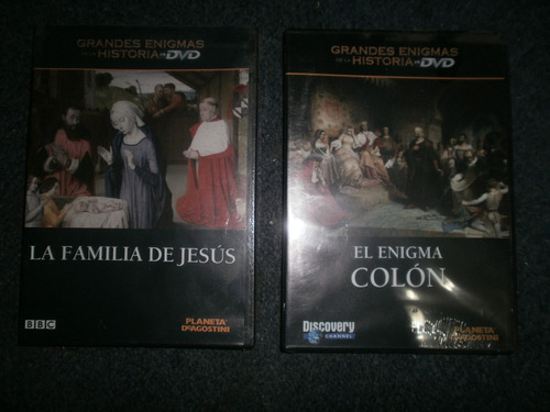 Grandes Enigmas De La Historia: Jesús / Colón. ¡nuevo! Dvd