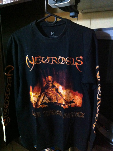 Neurosis (col) Live Trash Attack Camisa De Manga Larga