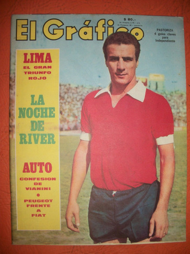 El Grafico 2529 26/3/1968 Revista Completa Excelente Estado