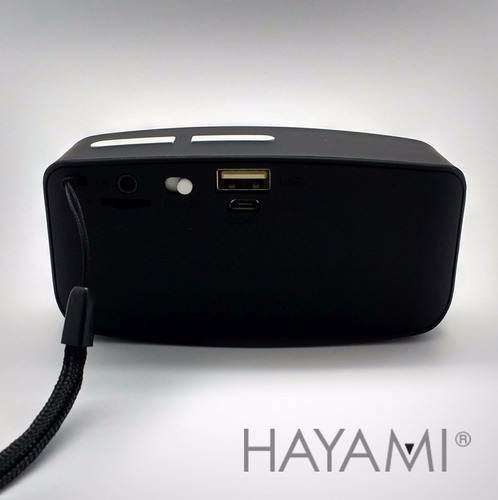 Imagen 5 de 6 de Parlante Bluetooth Con Correa Hayami
