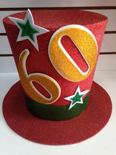 Sombrero Horaloca Feliz Cumpleaños Fiesta Decoración Disfraz