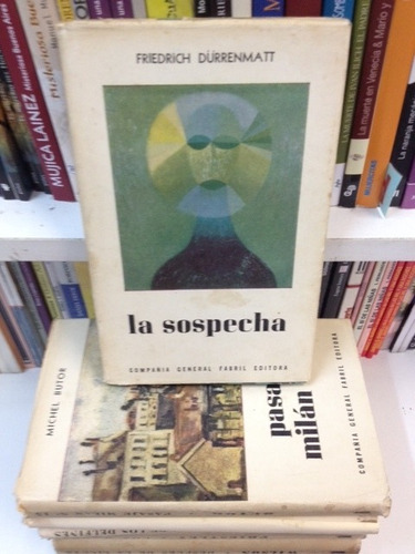 Sospecha Friedrich Durrenmatt Col Anaquel 1962