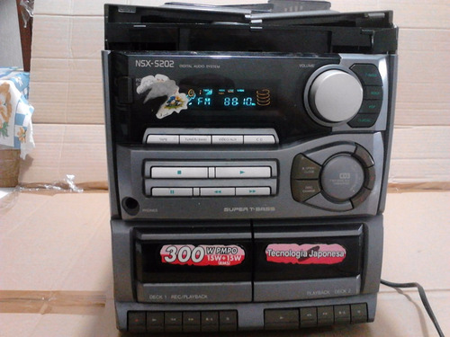 Placa Do Painel Frontal Som Aiwa Nsx-s202