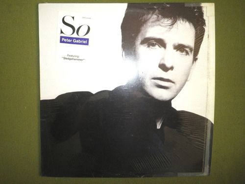 Disco En Vinyl 12'' Importado De Peter Gabriel - So (1986)