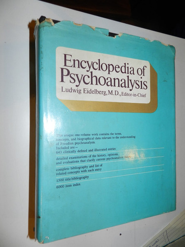 Encyclopedia Of Psychoanalysis - Eidelberg - Free Press