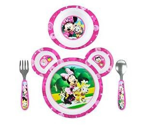 Los Primeros Años Disney Baby Minnie Mouse 4 Piezas Alimenta