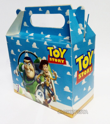 Caixinhas Lembrancinha Tema Toy Story Com Acessorios