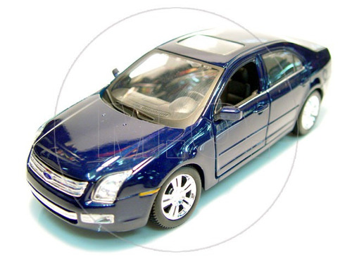 1:24 - Maisto Ford Fusion 2006 - Azul Metálico