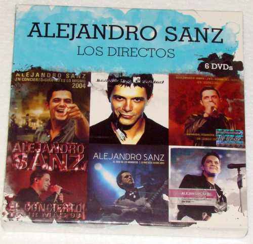 Alejandro Sanz Los Directos 6 Dvd Nuevo / Kktus