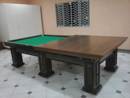 Mesa Bilhar / Sinuca E Jantar 3,10 Snooker Profissional 