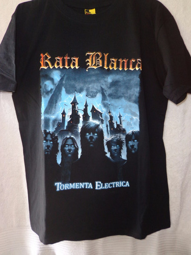 Rata Blanca Tormenta Electrica Polera Hombre S A Xl