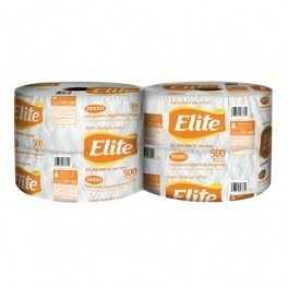 Papel Higienico Jumbo Elite Naranja  4 X 500 Metros