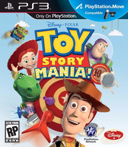 Toy Story Mania Ps3 Lacrado Midia Física