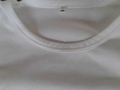 Remera Hombre Blanca Lisa Talle M Nueva!