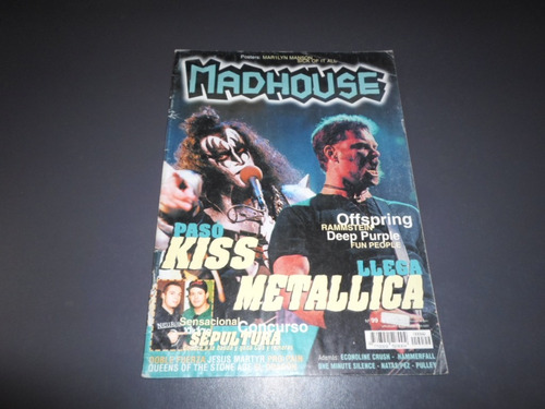 Madhouse 99 Kiss Metallica Rammstein Queens Of The Stone Age