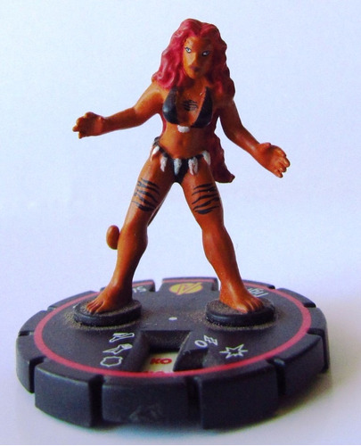 Heroclix Marvel: Tigra (de Los Vengadores). Línea Roja.