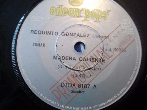 Vinilo Single De Requinto Gonzalez - Lisboa Antigua( K51