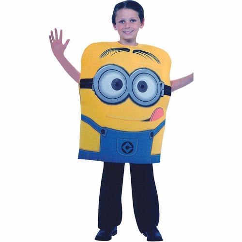 Disfraz Para Niño Minion Dave Talla S 4-6 Mi Villano