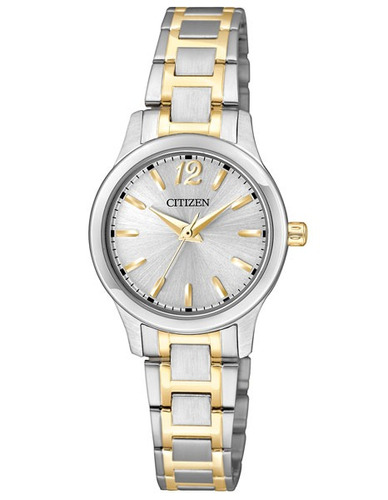 Reloj Citizen Para Mujer El3034-58a Caja En 2 Tonos