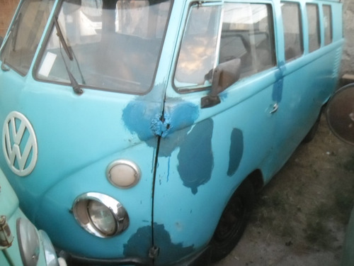 Imagem 2 de 14 de Vw Van Kombi Luxo 1961 Docks Ok Rodando Completa Motor 1200