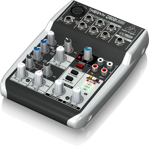 Imagem 2 de 6 de Mesa De Som Q502usb Xenyx Behringer Mixer Q502 Usb Q-502