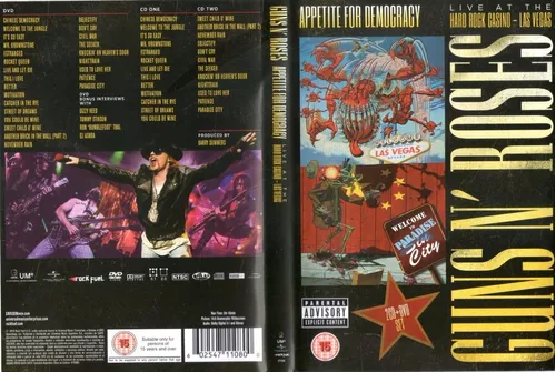 Sudán mirar televisión eternamente Guns N Roses - Appetite For Democracy (2cd+dvd) - U | Envío gratis