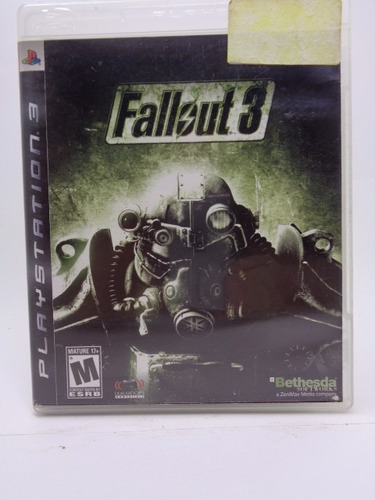 Video Game Play Station 3 Fallout 3 Americano Completo.