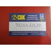 Pastillas De Freno Cbk Renault Simbol Cod 7194 D292