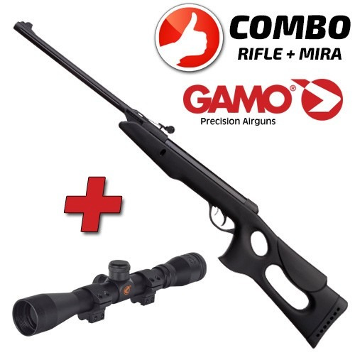 Rifle Aire Comprimido Gamo Delta Fox  4.5 Mm + Mira 4x32
