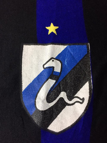 Camisa Inter De Milão Anos 80 Tam 10 (86x47) Bom Estado