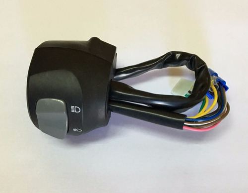 Imagen 2 de 3 de Comando Manillar Llave Luz Izquierdo Ybr 125 Solomototeam