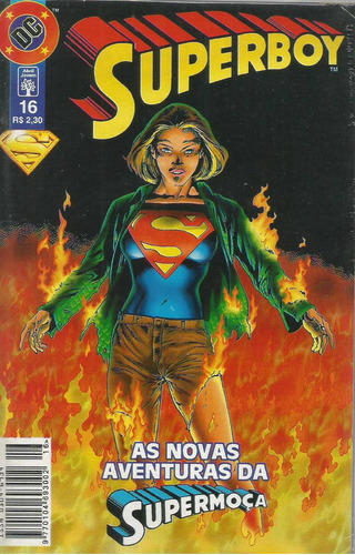 Superboy 16 2ª Serie - Abril - Bonellihq Cx06 A19