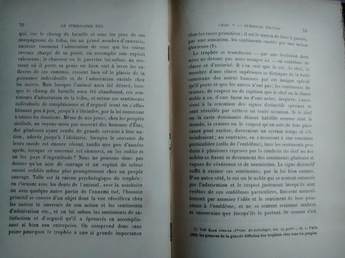 Symbolisme Guillaume Ferrero En Frances Felix Alcan 1895