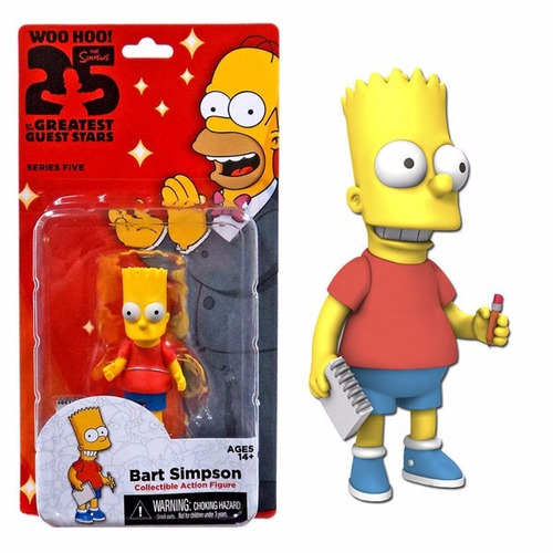 Figura Simpsons Bart Simpsons Celebrity 25  Neca