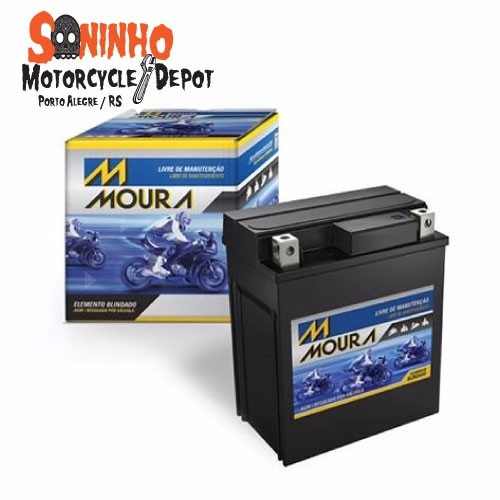 Bateria Moto Moura Ytx14-bs Yuasa Ma12-e Bmw Gs650 F800 K