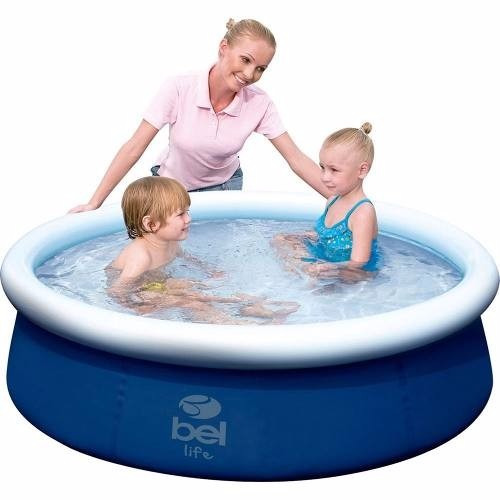 Piscina Inflavel 500 Litros Bel Infantil Frete Gratis#