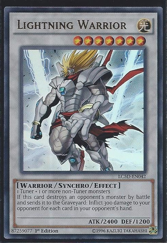 Lightning Warrior - Ultra Rare Lc5d-en042