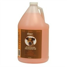 Shampoo Oster Galon Para Mascotas  Pelo Sucio Crema Naranja