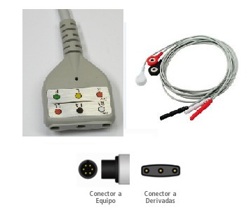 Cable Ecg Para Monitor De Signos Vitales, Todas Las Marcas