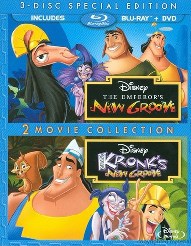 Blu-ray Emperor´s New Groove / Locuras Del Emperador 1 & 2