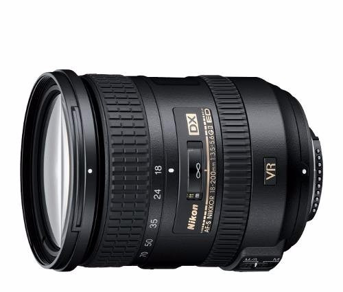 Lente Nikon Af-s Dx Nikkor 18-200mm F/3.5-5.6 G Ed Vr2, Gtia