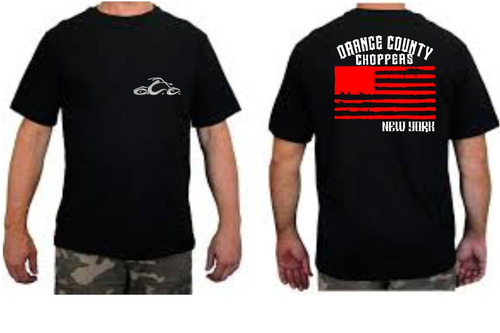 Camiseta Básica Adulto Orange County Chopper F/ V -31