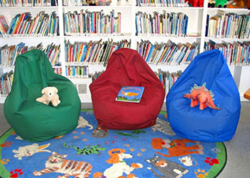 Oferta, Pera Pouf Infantil, Lona Poliester, Variados Colores
