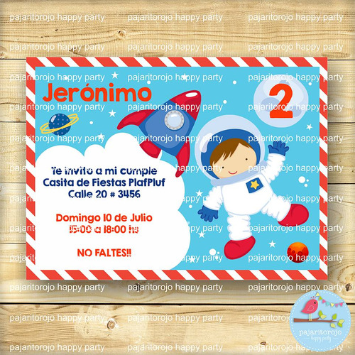 Kit Imprimible Espacio Astronauta