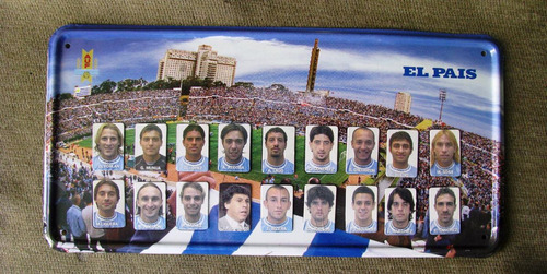 Chapa Coleccion El Pais Con Jugadores Seleccion Uruguaya